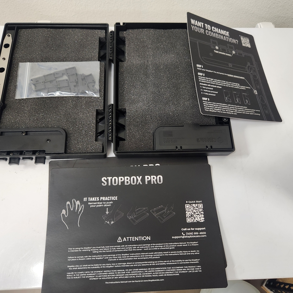 StopBox Pro Black Security Box